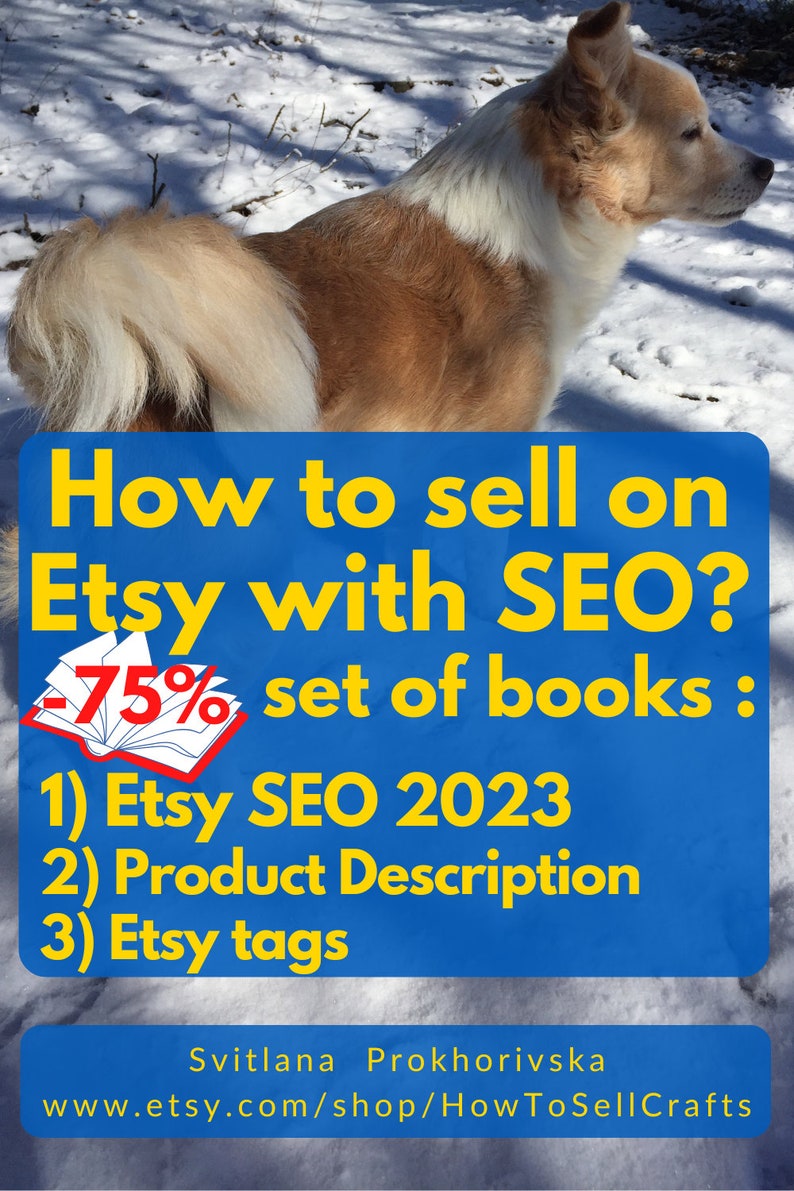 How to Sell on Etsy Due to Etsy SEO 2023. Read 3 Ebooks About How to Do