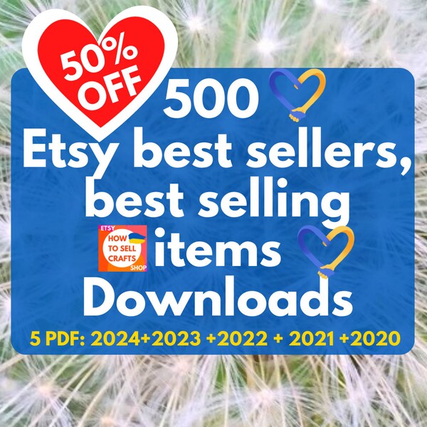Top Selling Items Etsy
