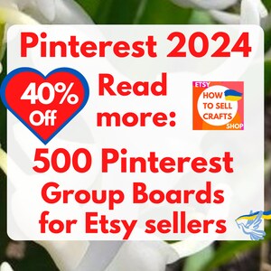 Etsy Pinterest help