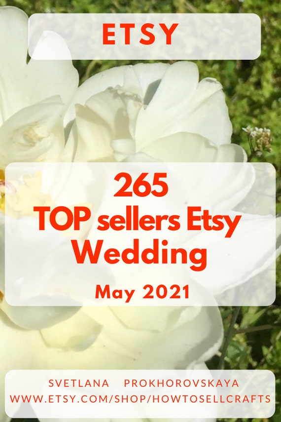 Best sellers Top sellers Etsy Wedding 2021 Etsy
