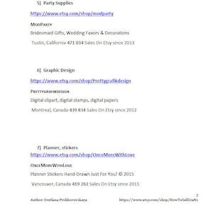Best sellers. 50 Etsy TOP sellers 2025 - 2021. Best selling items on Etsy 5 PDF files in the set. Etsy Best sellers 2024