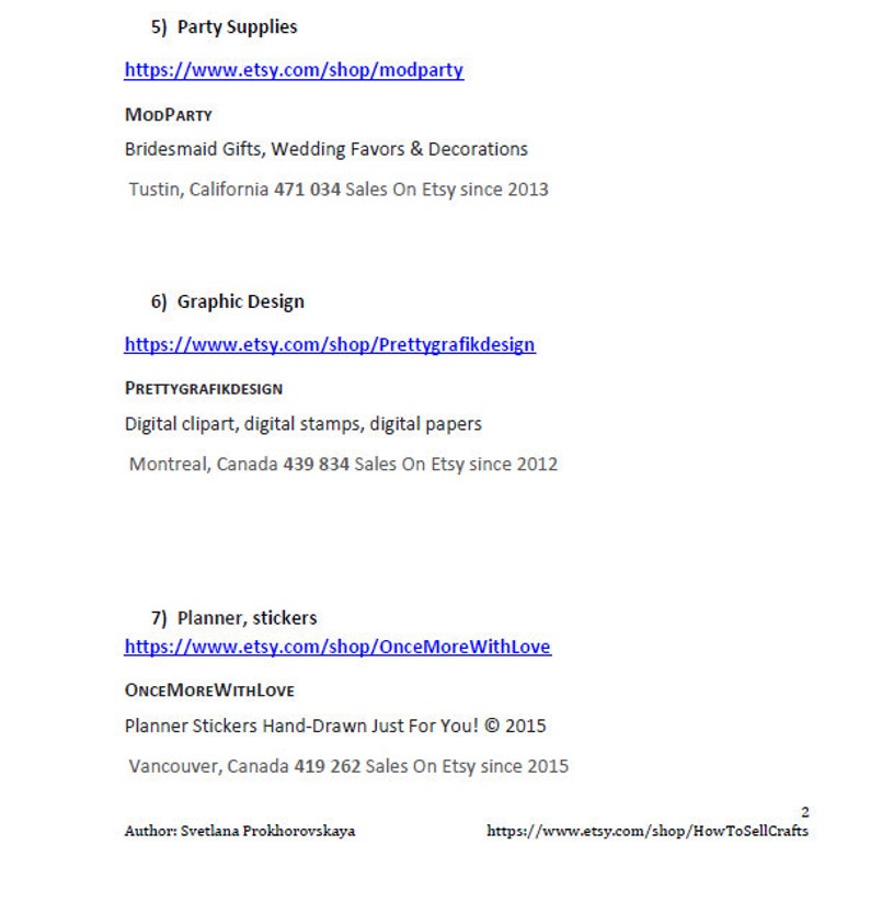 Best sellers. 50 Etsy TOP sellers 2025 - 2021. Best selling items on Etsy 5 PDF files in the set. Etsy Best sellers 2024