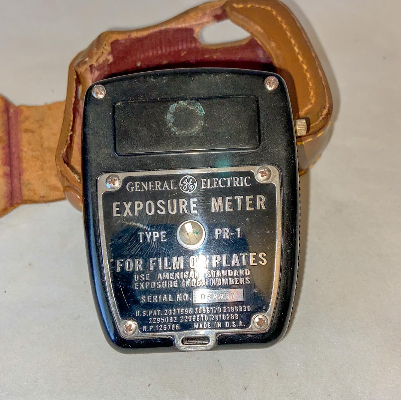 General Electric Photo Exposure Meter Type PR1 Etsy