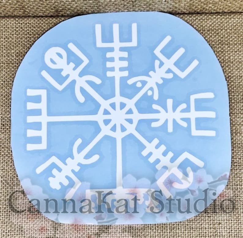 Nordic Sigil Decals sticker Norwegian runes protect guild lost | Etsy