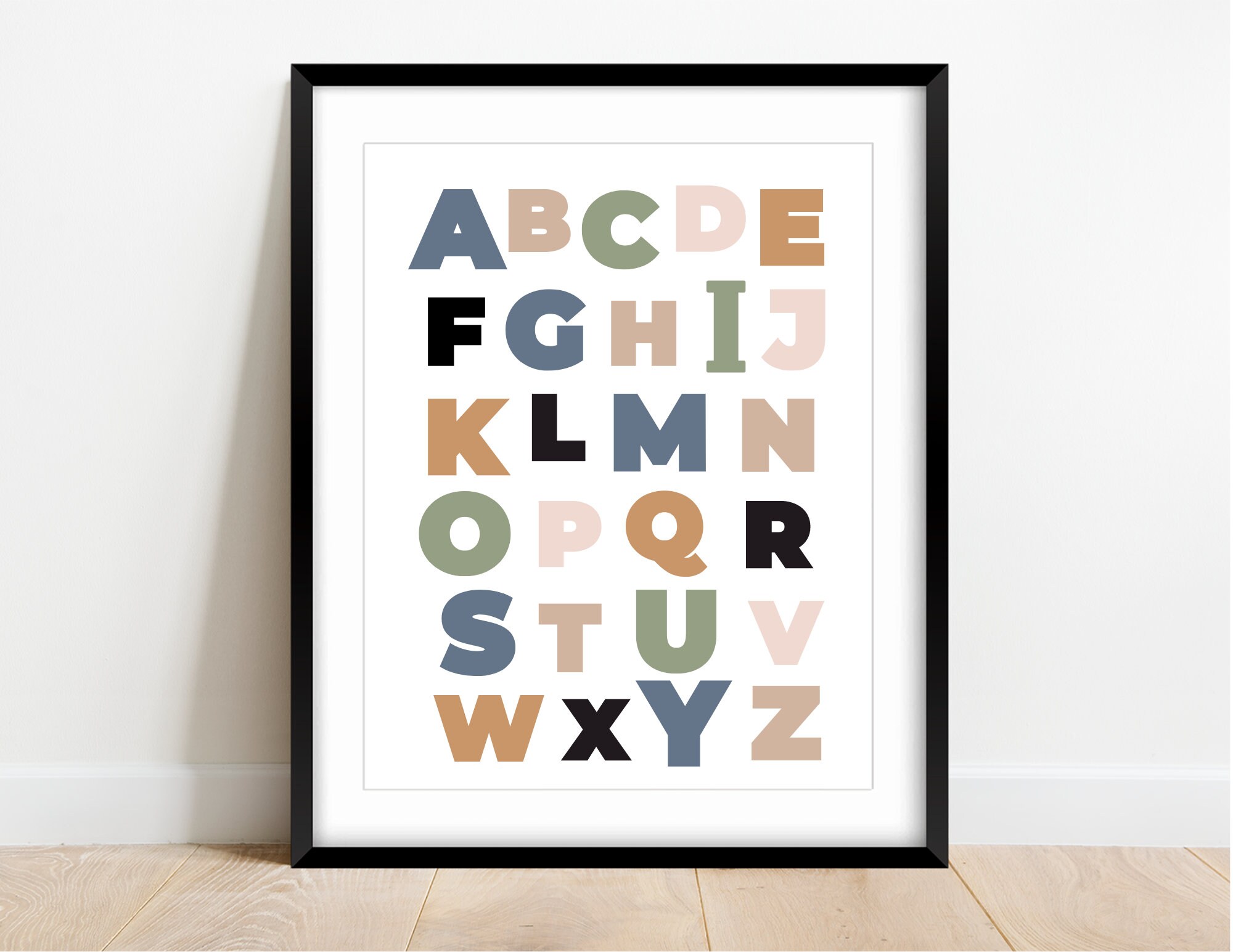 Educational Posters, Educational Prints, Boho Educational Wall Art