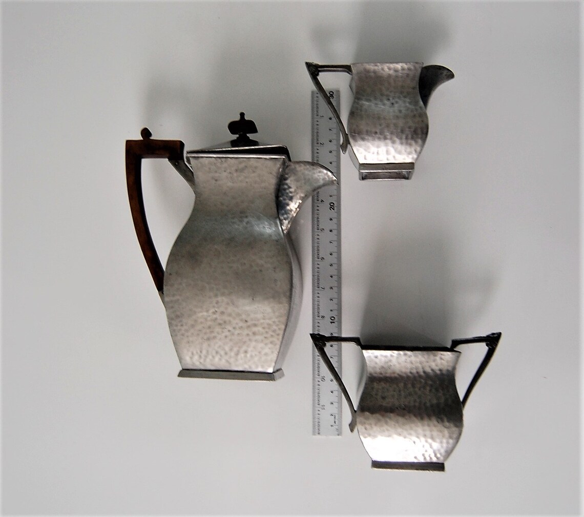 Vintage Pewter Coffee Set by Talbot. Coffee Pot Creamer and Etsy