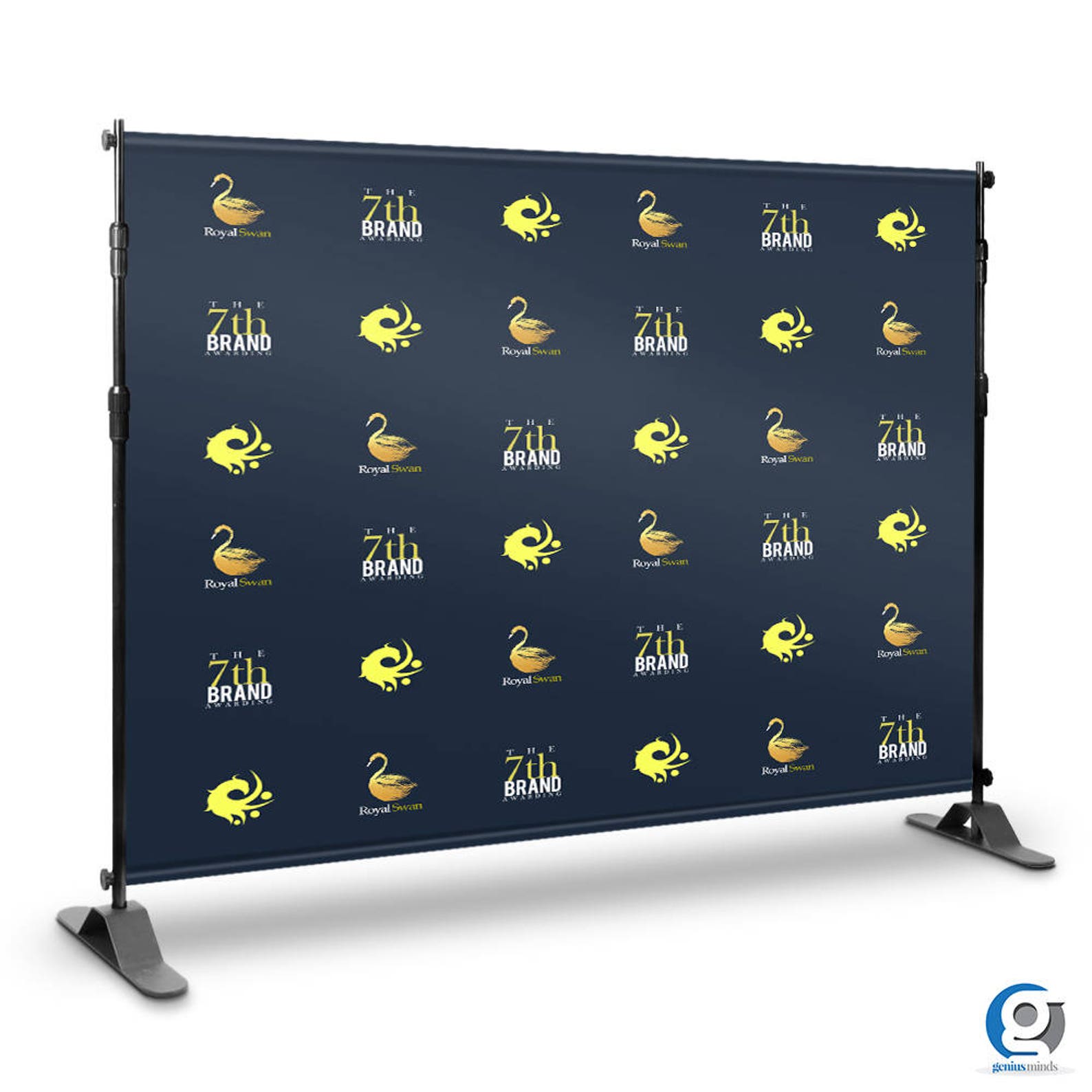 Step and Repeat Backdrop With Frame & Carry Case Etsy