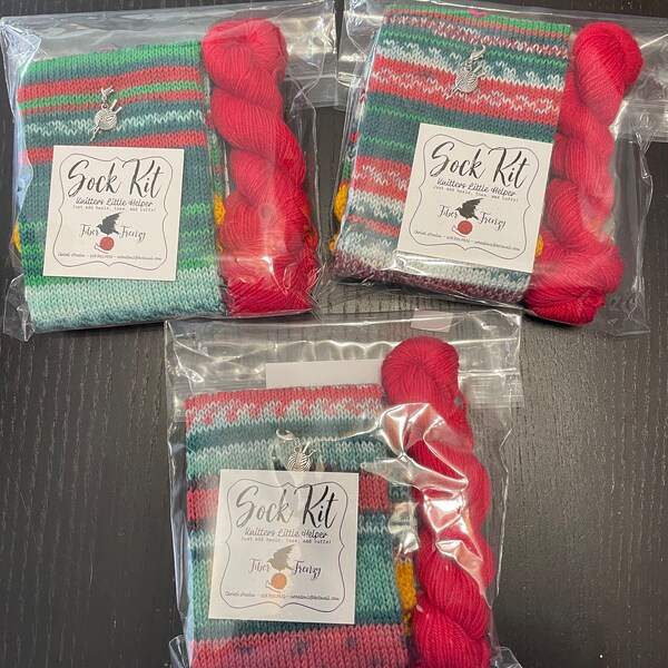 Christmas sock kit