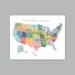 USA Map PRINTABLE US Map Large Us Map Map of United States | Etsy