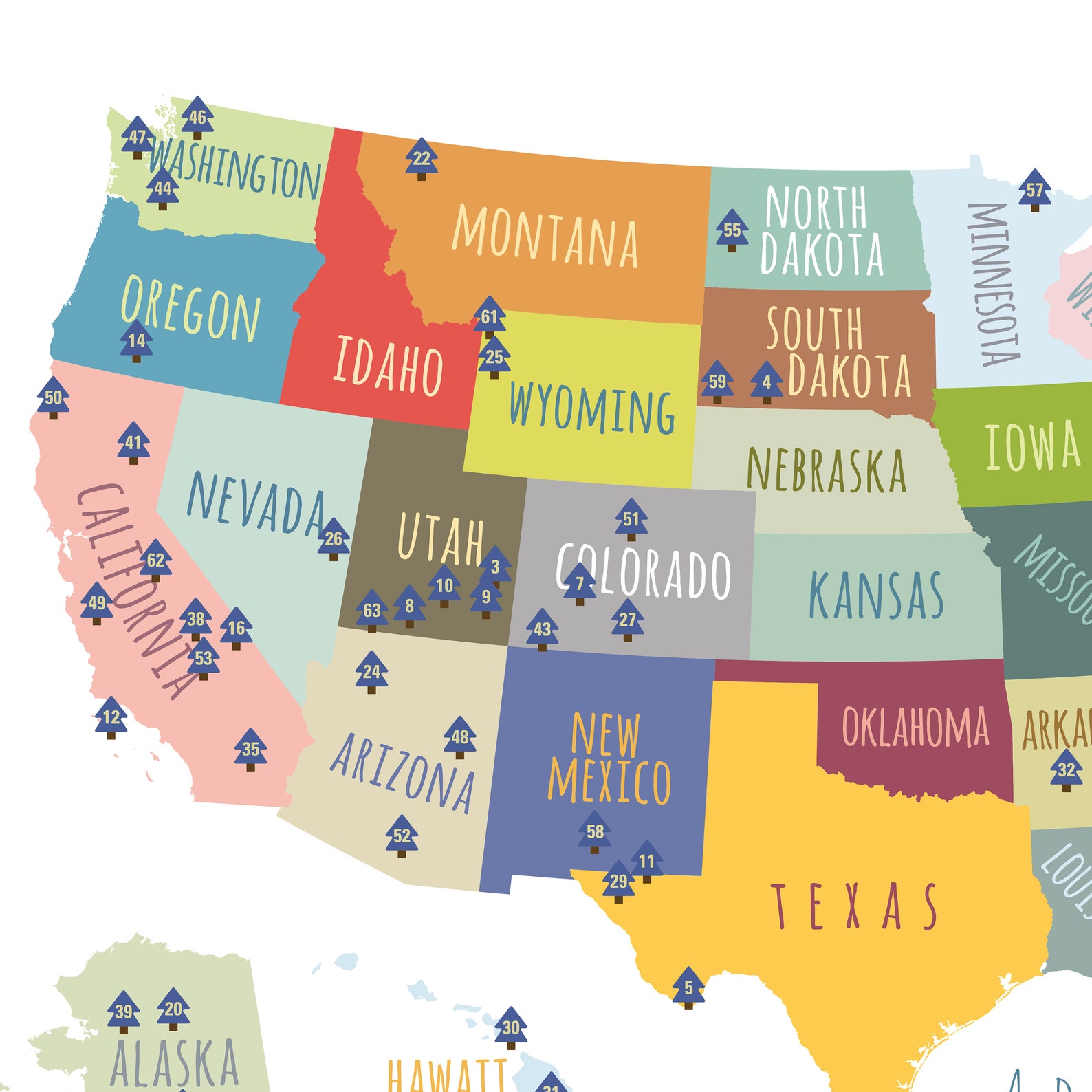 National Park Maps Npmapscom Just Free Maps Period Printable Map Of 