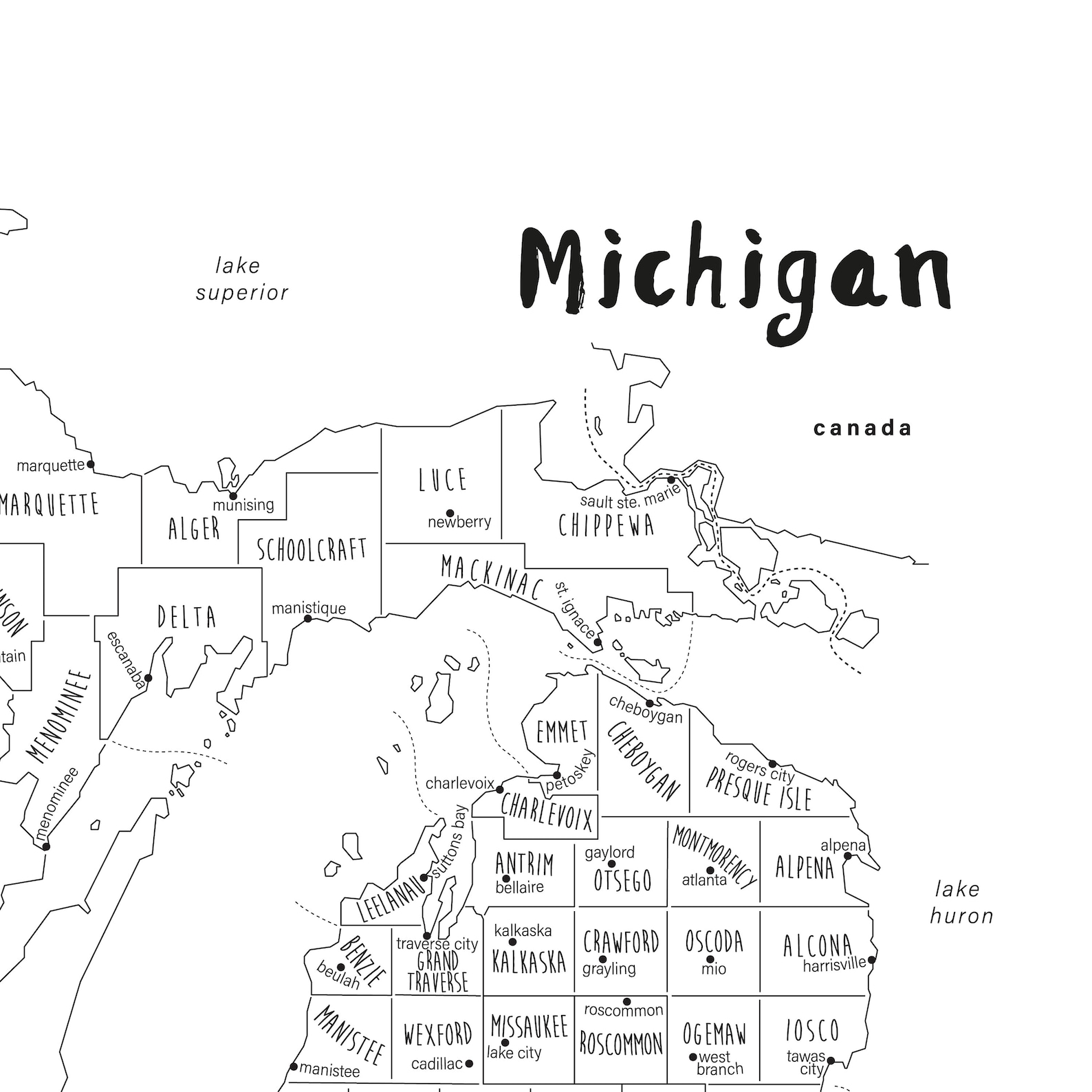 michigan-map-art-printable-michigan-countries-map-mi-michigan-state