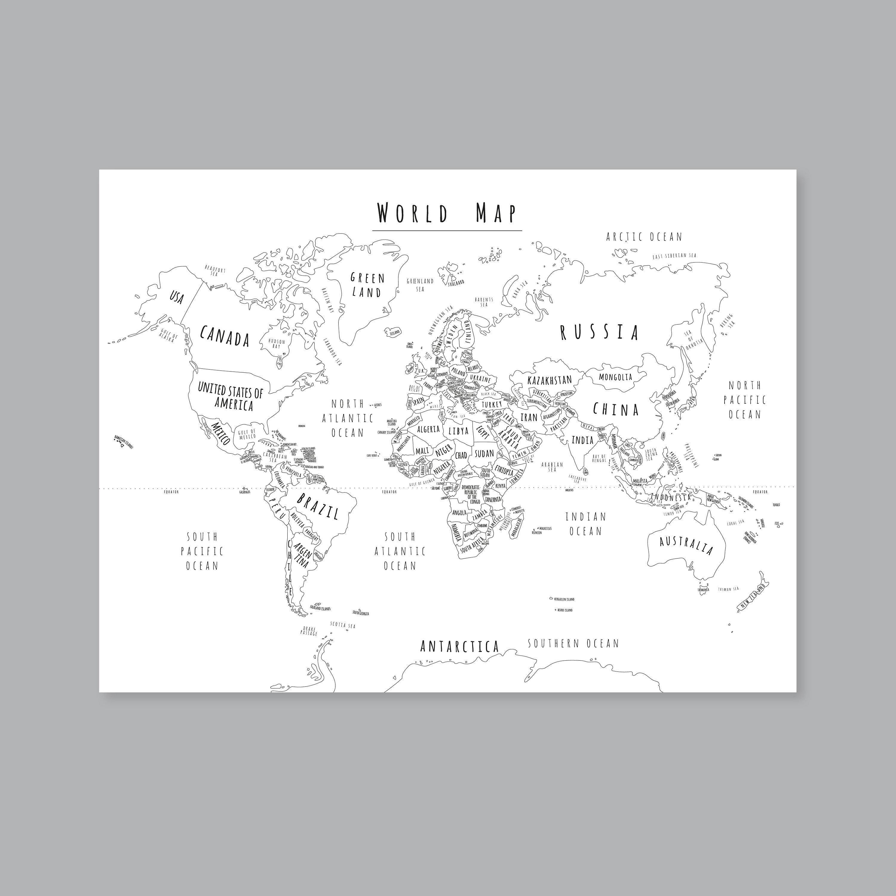 world-map-poster-world-map-wall-art-wall-maps-happy-birthday-banner