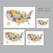 United States Map Wall Art PRINTABLE United States Map Print Etsy Il 75x75.1862866348 F6dt 