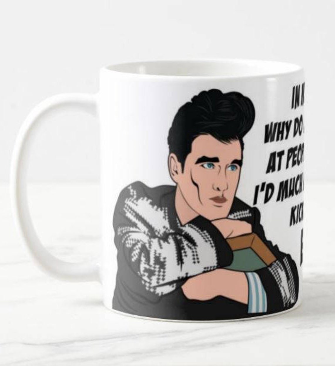 Morrissey the Smiths Inspired Customized Coffee Mug Gift Etsy