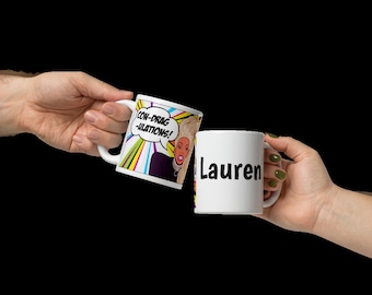 RuPaul's Drag Race, "Con-drag-ulations!" Inspired Coffee Mug Gift - 11/15/20 ounce sizes