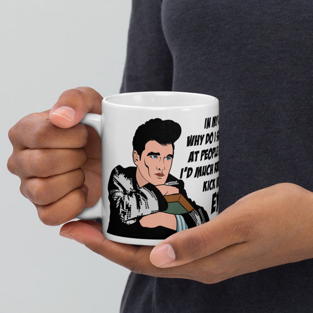 Morrissey the Smiths Inspired Customized Coffee Mug Gift, heaven Knows