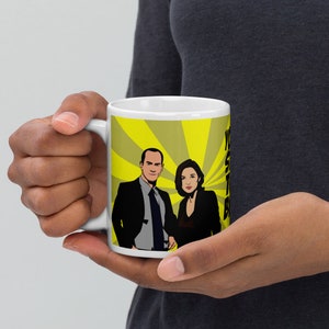 Law & Order SVU, Elliot Stabler and Olivia Benson, &quot;You&#39;re The Stabler to My Benson&quot; Inspired Coffee Mug - 11/15/20 ounce sizes