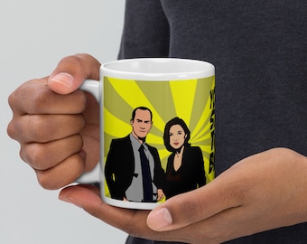 Law & Order SVU, Elliot Stabler and Olivia Benson, "You're The Stabler to My Benson" Inspired Coffee Mug - 11/15/20 ounce sizes