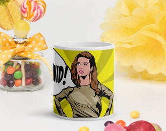 Schitt's Creek, Alexis Rose "Ew, David!" Inspired Coffee Mug Funny Best Friend Gift - 11/15/20 ounce sizes
