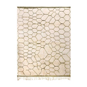 Stunning Morocco rug 3.3 FT x 5.1 FT- Moroccan Berber Carpet - Berber rug - Beni Ourain carpets - Area rug - Tapi - Tapi marocain 3x5