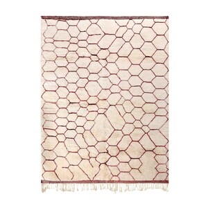 Area Rug Living Room - Moroccan Rug Vintage - Bohemian Decor Bedroom - Eclectic Home Decor - Christmas Decor Handmade