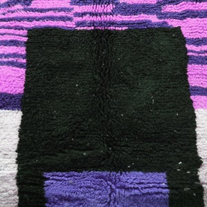 Custom Fabulous Boujad Rug, Authentic Moroccan Rug, Azilal rug, Abstract Multicolored Carpet, Handmade Moroccan Rug, Bohemian rug image 5