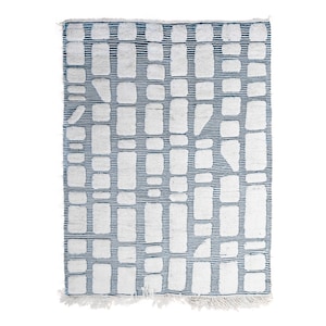 Moroccan rug Hand knotted - Beni ourain rug - all wool berber rug - Custom rug - handmade rug - Genuine lamb wool