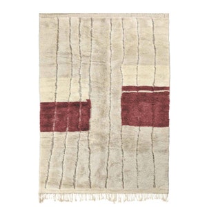 Custom Fabulous Boujad Rug, Authentic Moroccan Rug, Azilal rug, Abstract Multicolored Carpet, Handmade Moroccan Rug, Bohemian rug