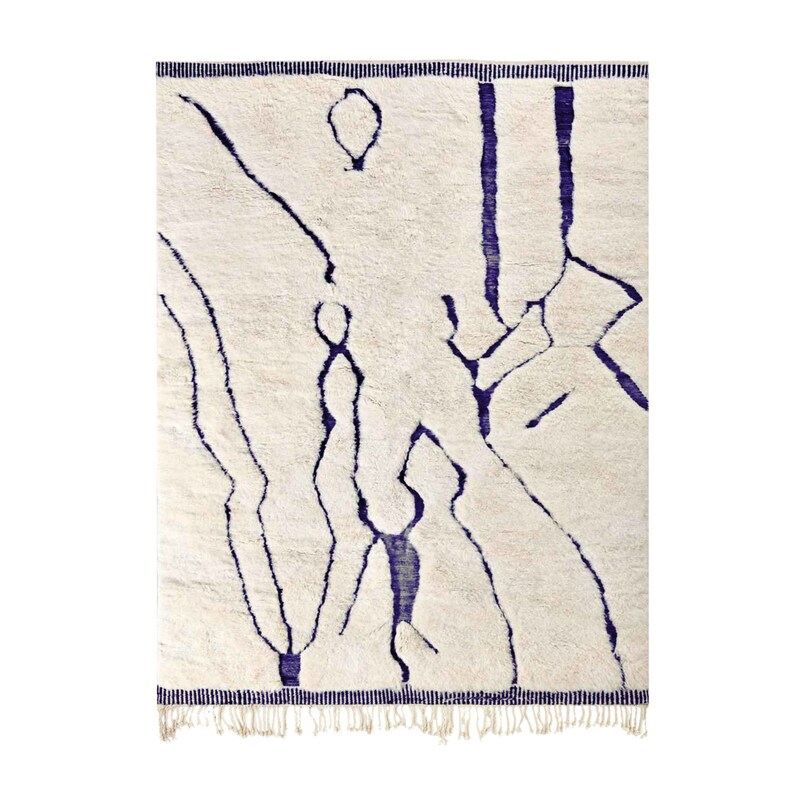Zahia Cactus silk rug 5'7