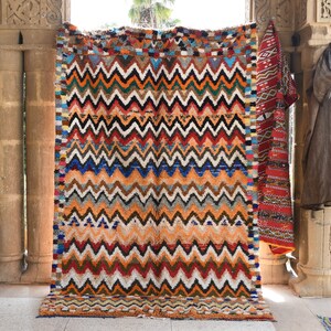 Moroccan Rug: Vintage Moroccan rug, Premium Berber Design