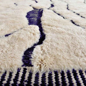 Moroccan Vintage rug Morocco rug Moroccan carpet Handmade rug oriental carpet Boujad carpet Moroccan rug vintage image 3