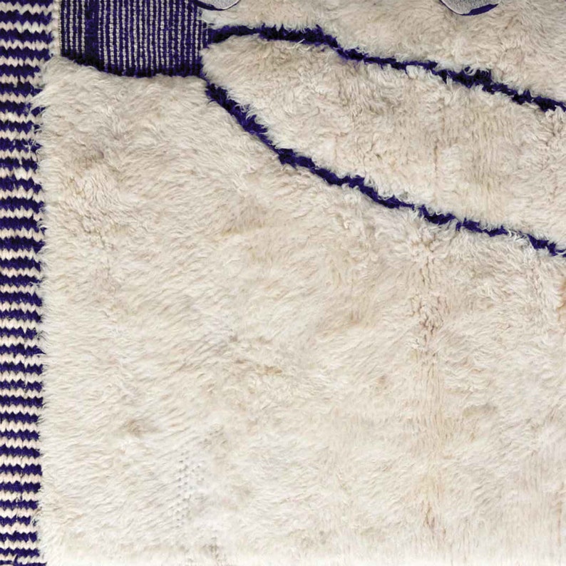 Moroccan Vintage rug Morocco rug Moroccan carpet Handmade rug oriental carpet Boujad carpet Moroccan rug vintage image 2