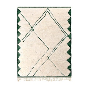 Area Rug Living Room - Moroccan Rug Vintage - Bohemian Decor Bedroom - Eclectic Home Decor - Christmas Decor Handmade