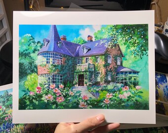 Ghibli Illustration Etsy