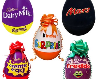 Jumbo Easter Eggs (fillable)