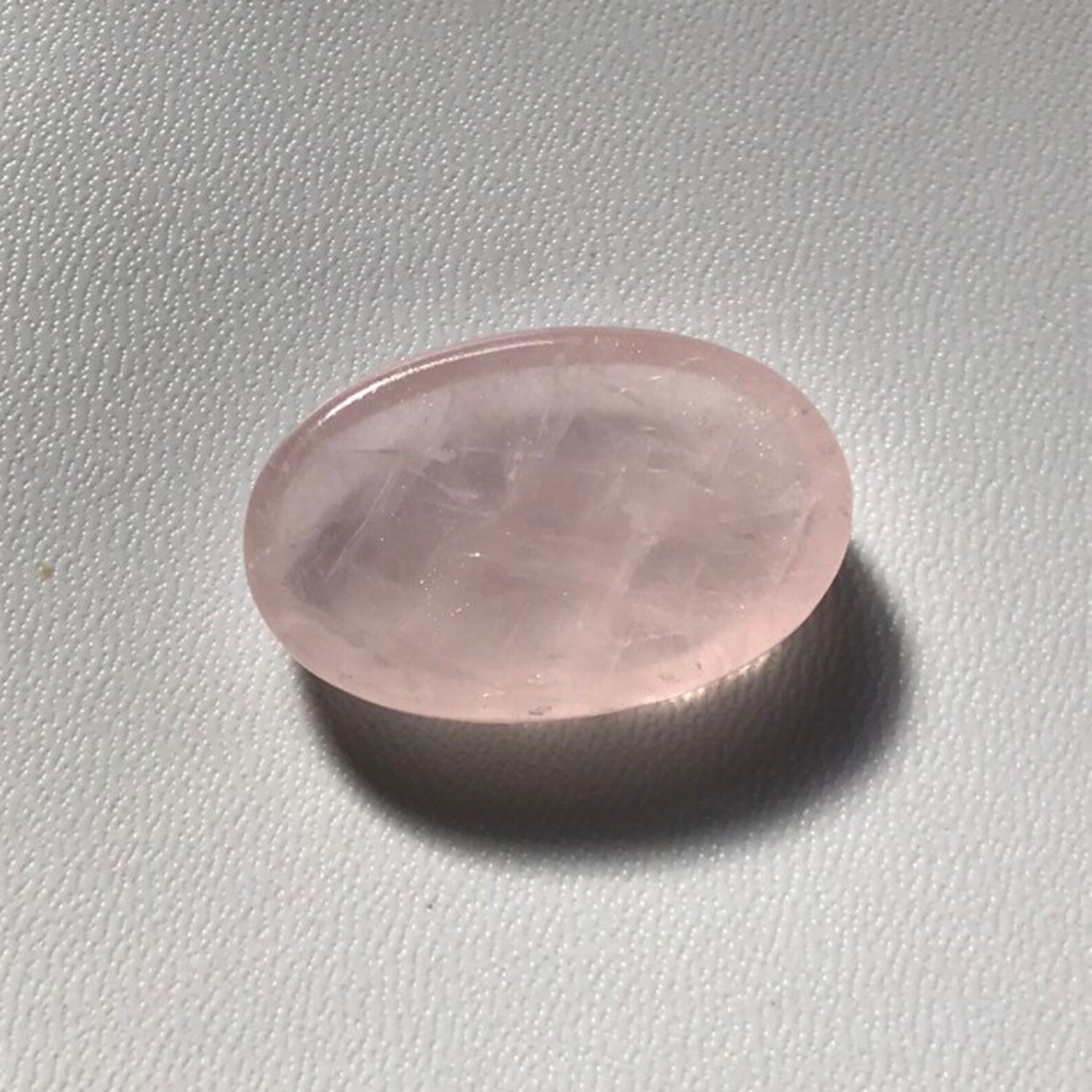 Rose Quartz Cabochon 100 Natural Super Shiny Oval Shape Pink Etsy