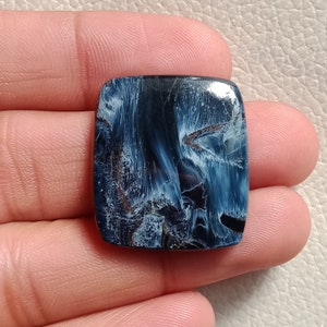 AAA Quality Pietersite Cabochon, Natural Chatoyant Pietersite Gemstone Crystal, 29*26*5mm 38Cts
