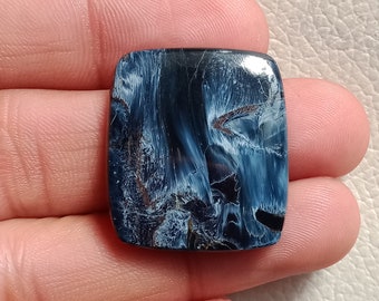 AAA Quality Pietersite Cabochon, Natural Chatoyant Pietersite Gemstone Crystal, 29*26*5mm 38Cts