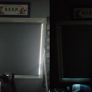 Light Blocking Strips for Blackout Blinds & Shades – Removable Window Light Blocker image 4