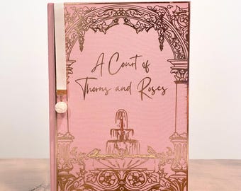 Uma Corte de Espinhos e Rosas | Livro 1 | ACOTAR | Livro de rebobinamento de Sarah J Maas | Edição especial