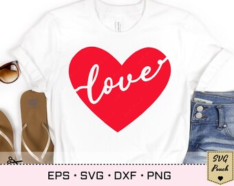 Heart SVG | Valentine's Day t-shirt design Svg