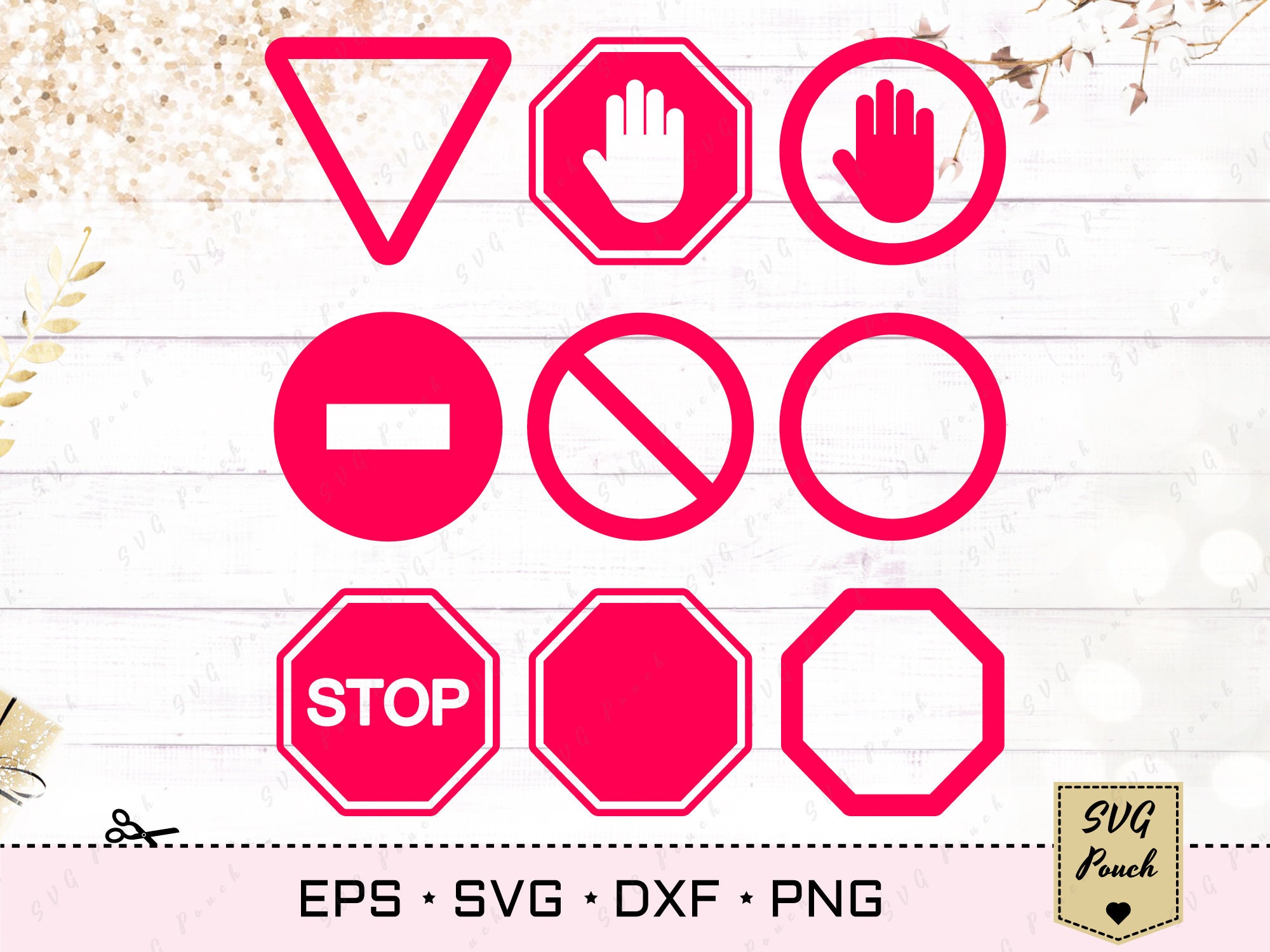 Stop hand, Hand forbidden sign, no entry, do not touch, do not push,  borders closed svg, png, jpg, eps, pdf, clipart, vector