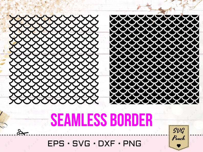 Free Free 290 Pattern Mermaid Scales Svg SVG PNG EPS DXF File