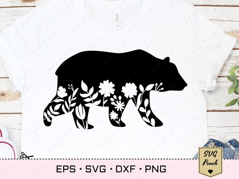 Free Free Mama Bear Svg With Flowers 293 SVG PNG EPS DXF File