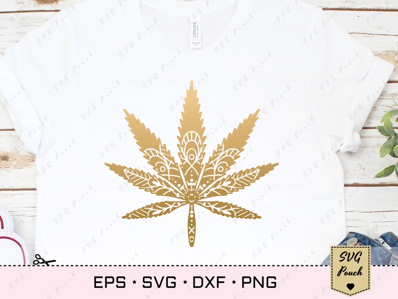 Download Marijuana svg cannabis svg marijuana feuille mandala svg ...