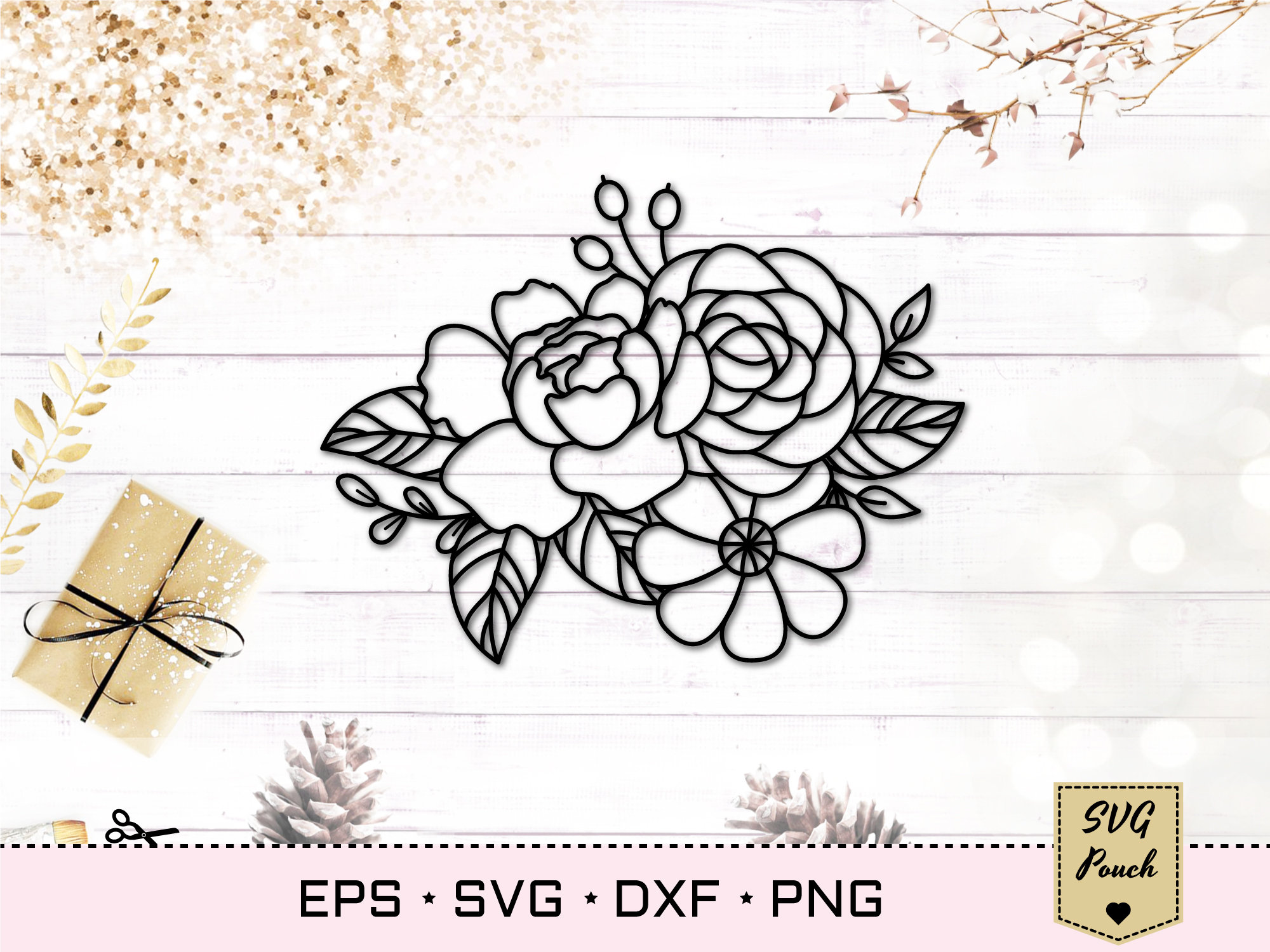Free Free 284 Vector Flower Bouquet Svg SVG PNG EPS DXF File