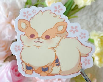 Chibi Poke Dog - Naklejka winylowa