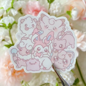 Pink Cuties - Aufkleber