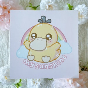 Sunshine Duck Print