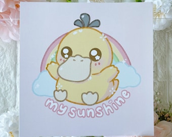 Sunshine Duck Print